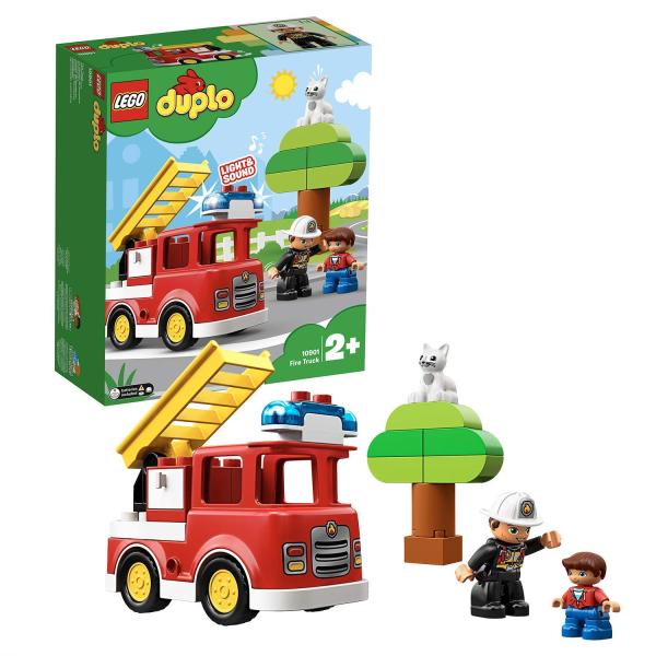 レゴ(LEGO) デュプロ 光る! 鳴る! 消防車 10901 知育玩具 ブロック おもちゃ 男の子...