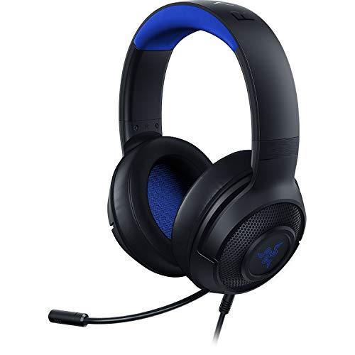 Razer Kraken X ゲーミングヘッドセット ブラック&amp;ブルー Console 3.5mm ...