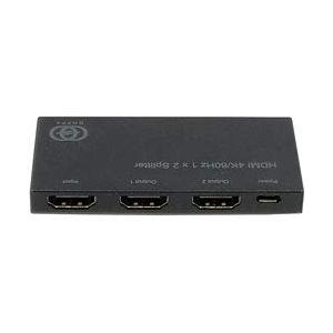 GOPPA GP-HDSP12H460 4K/60Hz対応HDMI分配器（1入力:2出力）