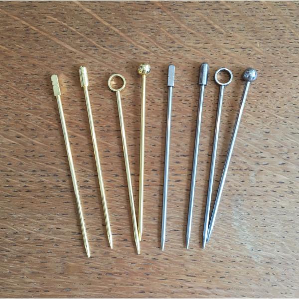 送料185円〜 工房アイザワ オードブルピン  カクテルピン ようじ ゴールド お弁当箱 パーティー...