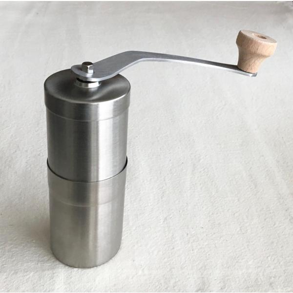コーヒーミル ウッド   coffee mill wood  手動 手挽き 携帯 コンパクト アウト...