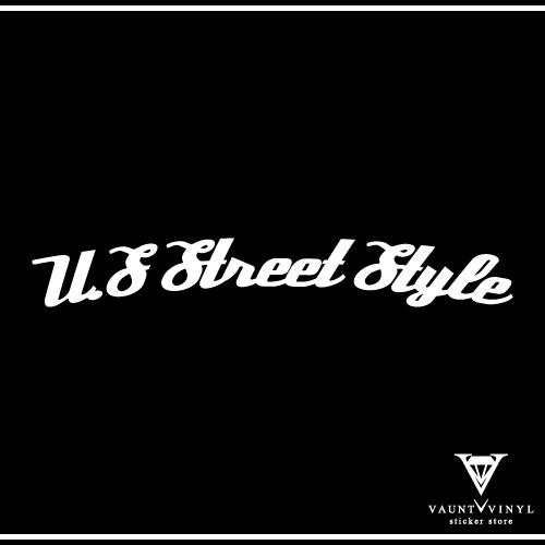 U.S Street Style カッティングステッカー