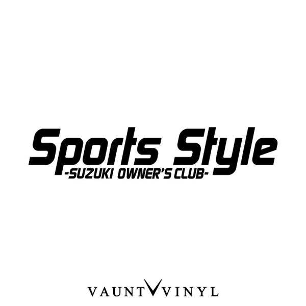 Sports Style スズキ ステッカー