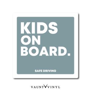 シンプル KIDS ON BOARD マグネット