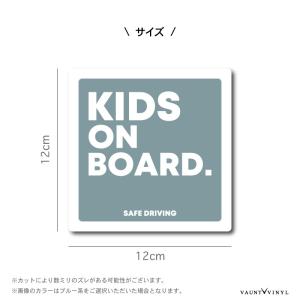 シンプル KIDS ON BOARD マグネットの詳細画像1