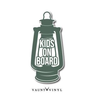 ランタン KIDS ON BOARD マグネット