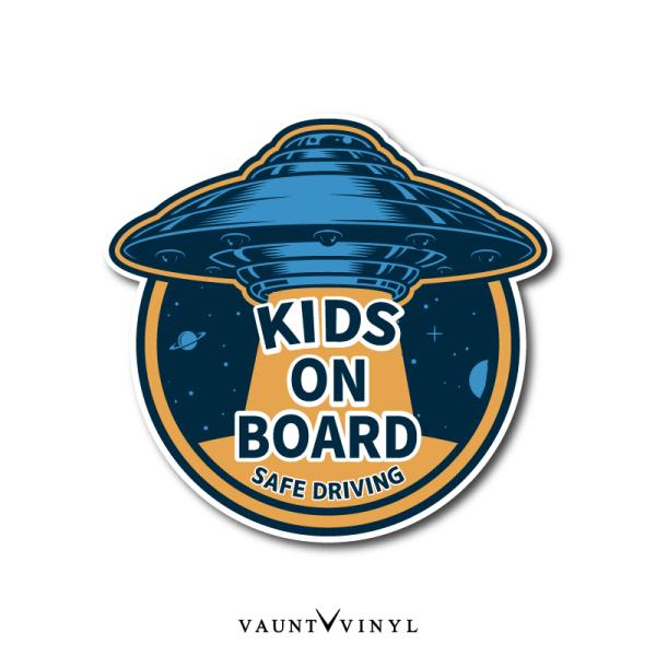 UFO KIDS ON BOARD マグネット