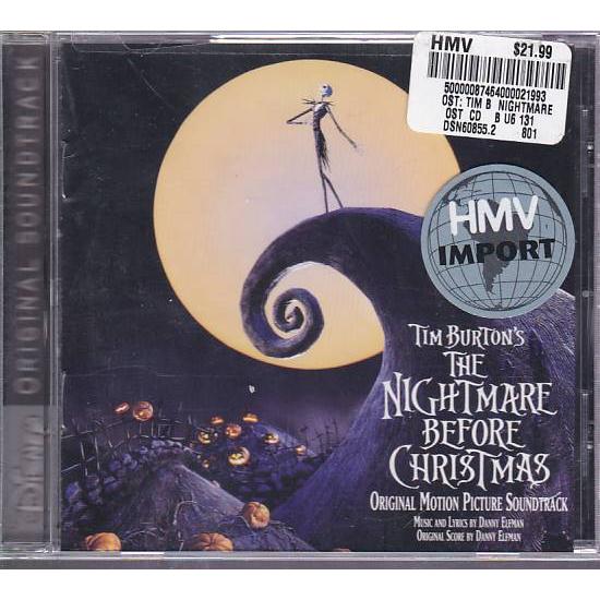 ★CD The Nightmare Before Christmas Soundtrack ナイトメ...