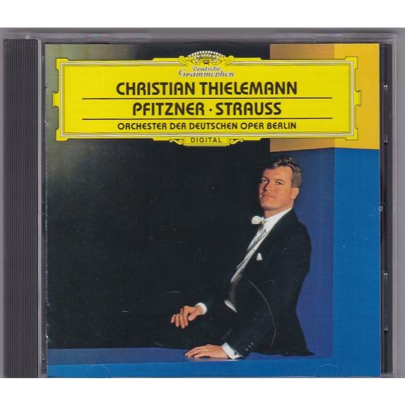 ★CD DG プフィッツナー.R.シュトラウス:管弦楽曲集 愛のメロディ *クリスティアン・ティーレ...