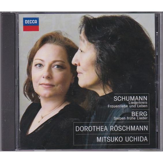 ★CD DECCA シューマン:リーダークライス.女の愛と生涯 ベルク:初期の7つの歌 *レシュマン...