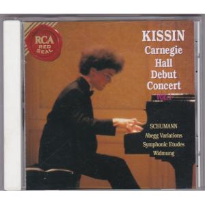 ★CD カーネギー・デビュー・リサイタルI Carnegie Hall Debut Concert *エフゲニー・キーシン（Evgeny Kissin)