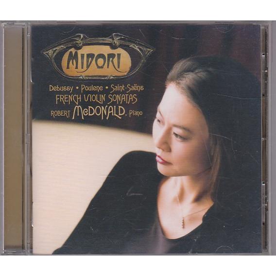 ★CD SONY フレンチ・ヴァイオリン・ソナタ集 *五嶋みどり(Midori).ロバート・マクドナ...