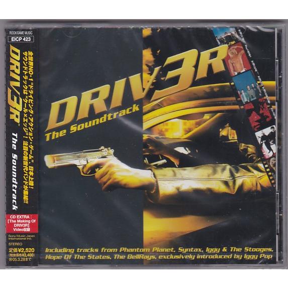 ★CD PS2ゲーム Driv3r ドライバー3 オリジナルサウンドトラック.サントラ.OST 非売...