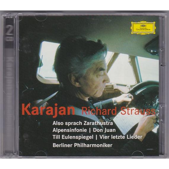 ★CD DG R.シュトラウス:交響詩 「ツァラトゥストラはかく語りき 」.アルプス交響曲 CD2枚...