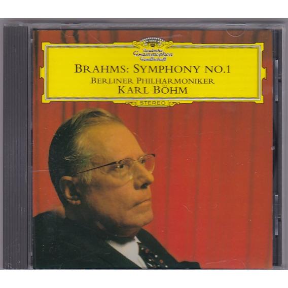 ★CD DG ブラームス:交響曲第1番 *カール・ベーム(Karl Bohm).ベルリン・フィルハー...