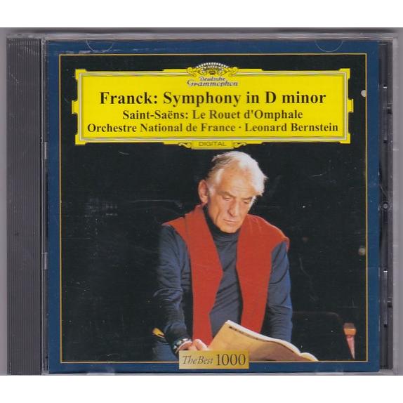 ★CD DG フランク:交響曲.サン=サーンス:交響詩 オンファールの糸車 *レナード・バーンスタイ...