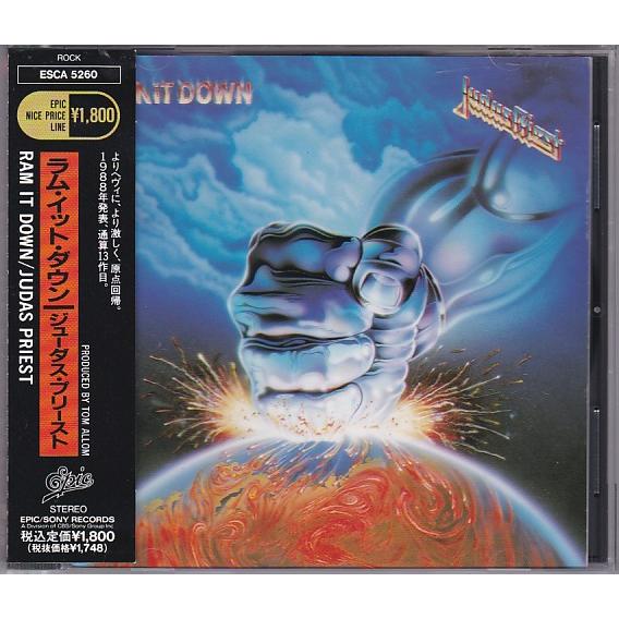 ★CD ラム・イット・ダウン RAM IT DOWN 全10曲収録 *ジューダス・プリースト 199...