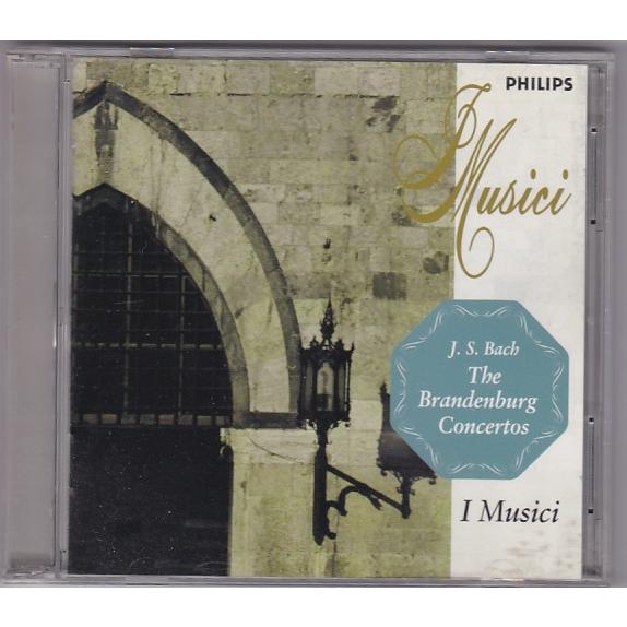 ★CD PHILIPS J.S.バッハ:ブランデンブルク協奏曲 全6曲 CD2枚組 *イ・ムジチ合奏...