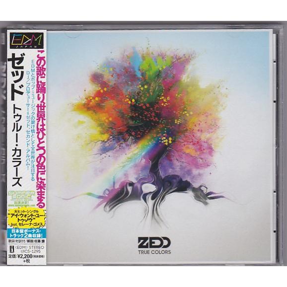 ★CD トゥルー・カラーズ TRUE COLORS 国内盤ボーナストラック収録 全13曲 *ゼッド ...