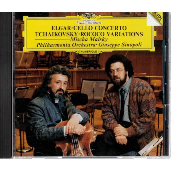★CD DG エルガー:チェロ協奏曲.チャイコフスキー:ロココの主題による変奏曲*ミッシャ・マイスキ...