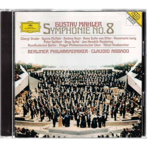 ★CD DG マーラー:交響曲第8番 千人の交響曲 CD2枚組 *クラウディオ・アバド(Claudi...