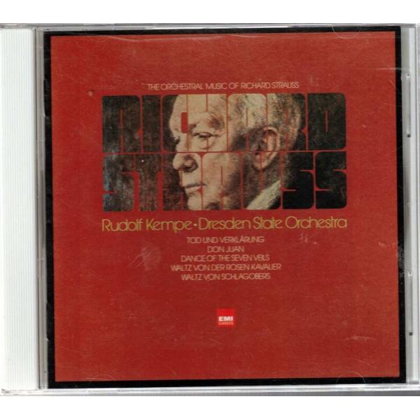 ★CD EMI R.シュトラウス:管弦楽曲集 *ルドルフ・ケンペ(Rudolf Kempe)24bi...