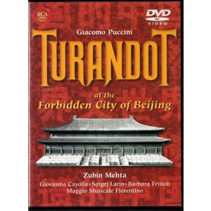 ★DVD RCA プッチーニ:歌劇「トゥーランドット」(全曲) 1998年9月北京・紫禁城ライヴ 特典映像収録 *ズービン・メータ.チャン・イーモウ