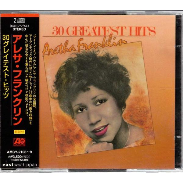 ★CD R&amp;B 30グレイテスト・ヒッツ アレサ・フランクリン 30 Greatest Hits A...