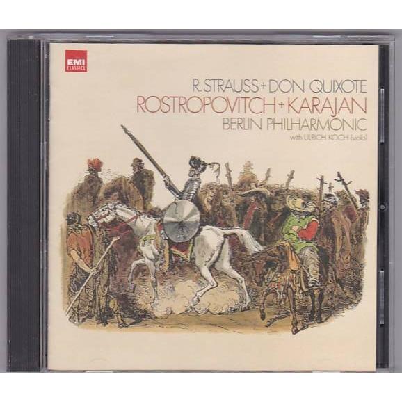 ★CD EMI R.シュトラウス:交響詩「ドン・キホーテ」*ムスティスラフ・ロストロポーヴィチ(Ms...
