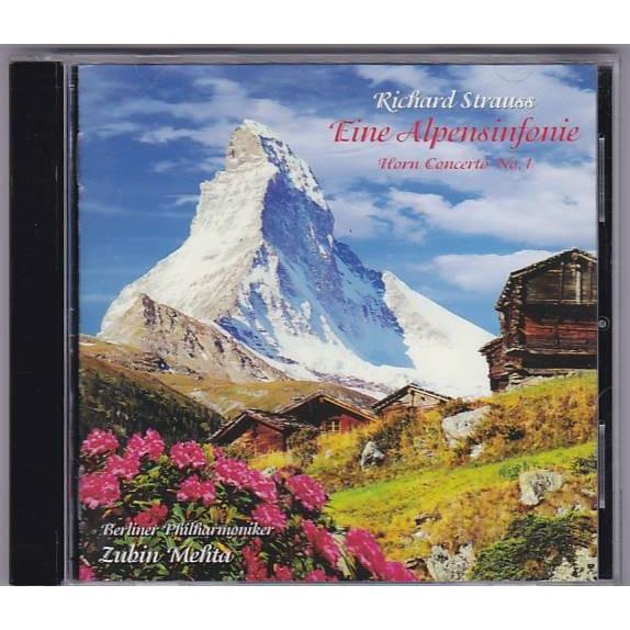 ★CD SONY R.シュトラウス アルプス交響曲 *ズービン・メータ(Zubin Mehta)/H...