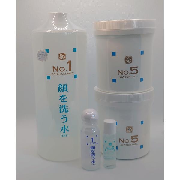 顔を洗う水お得なセット商品　脂性肌の方さっぱりセット