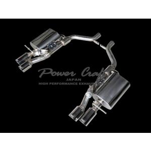 パワークラフト アウディ R8 4.2 V8 ハイブリッドエキゾーストマフラー
