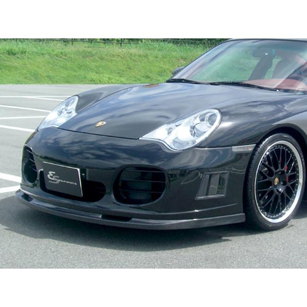 EUR Sports ポルシェ 911/996 ターボ EUR-GT フロントバンパー 専用リップス...