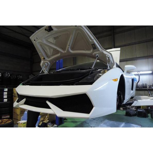 ＫＳＢ ランボルギーニ ガヤルド エアロパーツ フロントバンパースポイラー  FRP