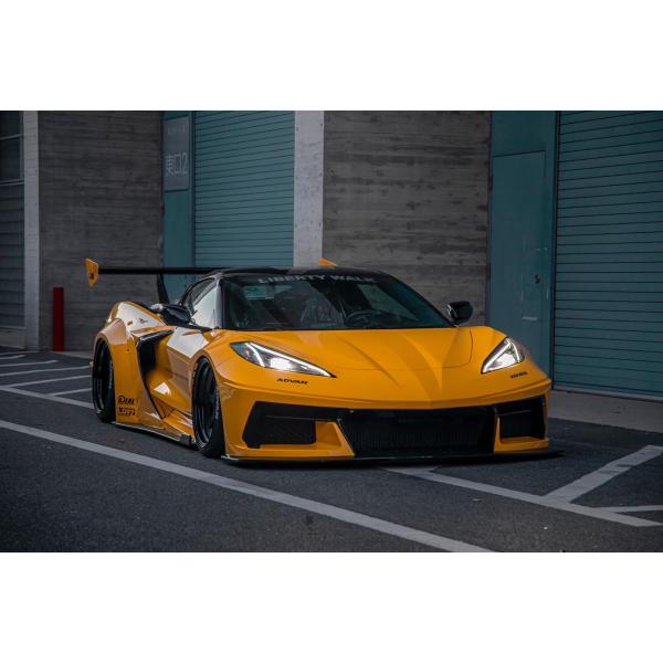 LB Silhouette WORKS シボレー コルベット C8 コンプリート ボディキット エア...