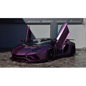 リープ デザイン ランボルギーニ アヴェンタドール S エアロパーツ フルキット 3点 カーボン L...