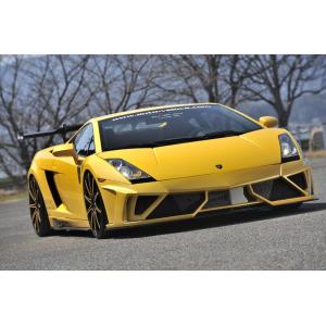 カーボンボンネット　ランボルギーニ　lamborghini ガヤルド前期 SVR/スーパーヴェローチェ レーシング ランボルギーニ ガヤルド