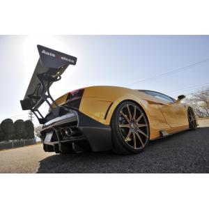 KSB ランボルギーニ ガヤルド エアロパーツ テールランプカバー FRP