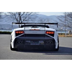 KSB ランボルギーニ ガヤルド エアロパーツ テールランプカバー FRP