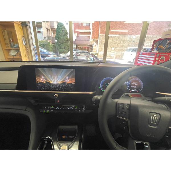 トヨタ 新型 クラウン ユーチューブ ネットフリックス アマゾンプライム カープレイ 走行中 動画 ...