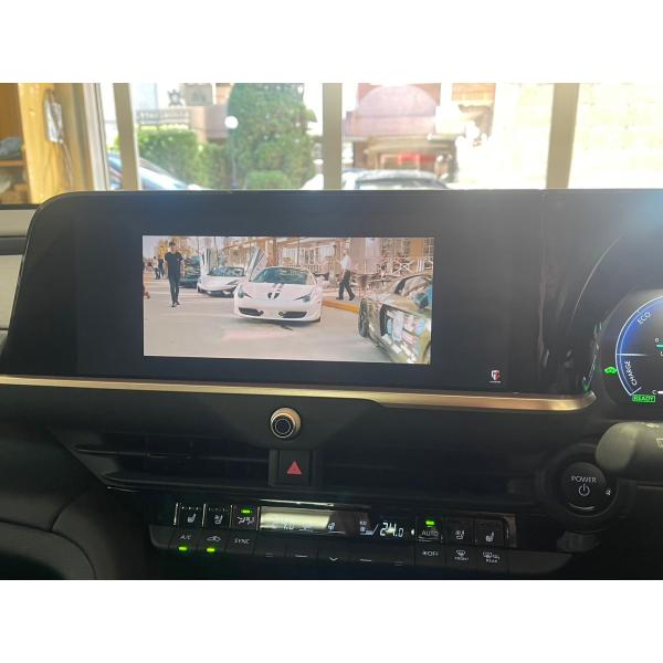 トヨタ 新型 クラウン ユーチューブ ネットフリックス アマゾンプライム カープレイ 走行中 動画 ...