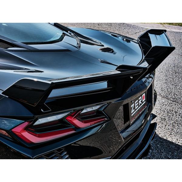 ゼロ デザイン シボレー コルベット C8 リア ウィング FRP エアロ パーツ ZERO DES...