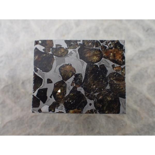 最高品質パラサイト隕石（Pallasite(石質隕石)）Seymchan(Iron ? E)落下地：...