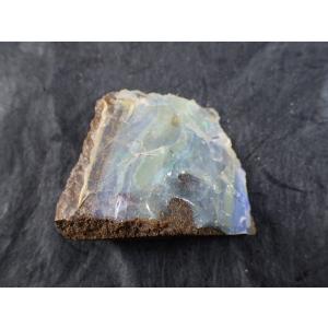 ボルダーオパール原石 Middleton, Queensland,Australia 産　寸法　：　41.3X33.7X14.0mm/23g｜vecsutoneclub