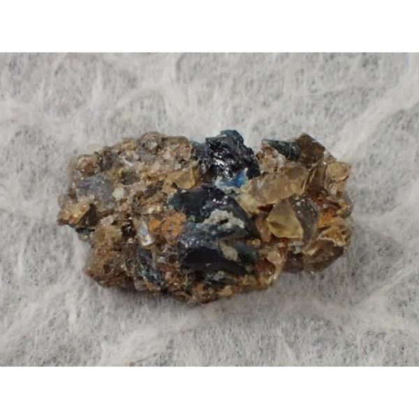 最高品質天藍石(Lazulite)　MｇAl?［（OH）?（PO?)?］　Rapid Creek, ...