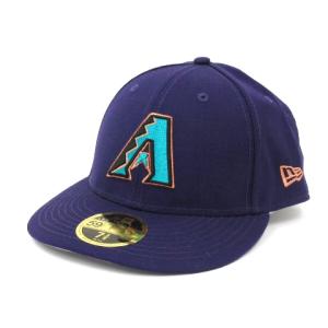 ニューエラ NEW ERA 59FIFTY LOW PROFILE MLB A アリゾナ ダイヤモンドバックス キャップ 紫 パープル 7 3/8 58.7cm 帽子 メンズ｜vectorpremium