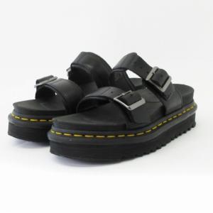 ドクターマーチン DR.MARTENS MYLES SLIDE SANDAL マイルス スライド サンダル レザー 黒 ブラック 3 22.0cm 靴 レディース｜vectorpremium