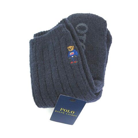 未使用品 ポロ ラルフローレン POLO RALPH LAUREN タグ付き ルームソックス 靴下 ...