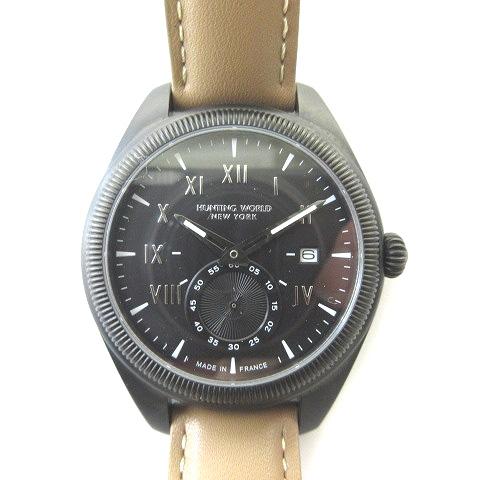 ハンティングワールド HUNTING WORLD HWM002BKBR 腕時計 ウォッチ クォーツ ...