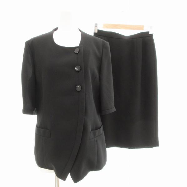 東京イギン torrente フォーマル セットアップ ジャケット 7分袖 スカート ひざ丈 9AR...